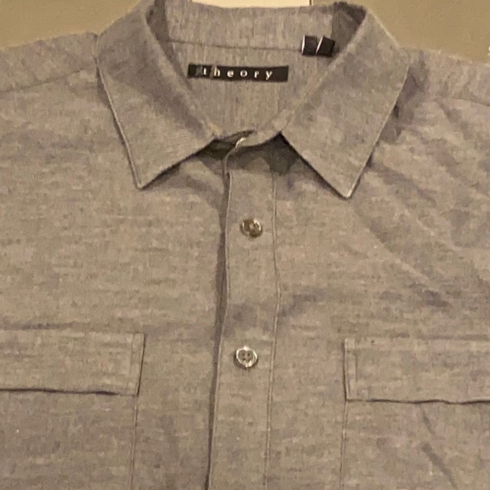 Mint Condition Gray Theory Button Down Ellis - image 1